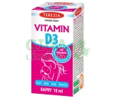 TEREZIA VITAMIN D3 BABY od 1.měsíce 400 IU 10ml