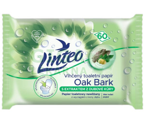 Toaletní papír LlNTEO vlhč. 60ks s dub.kůrou roz.