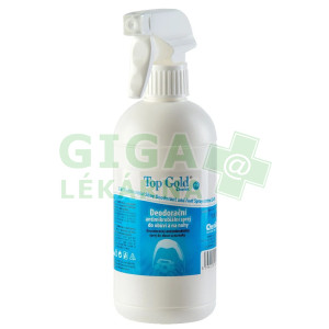 TOP GOLD Deodorační antimikrobiální sprej do obuvi 500ml