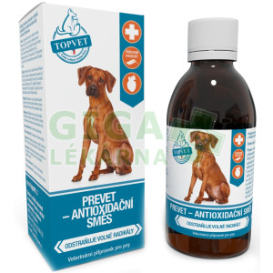 Topvet Sirup Prevet antioxidační směs pro psy 200ml