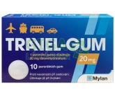Obrázek Travel-Gum 20mg 10 žvýkaček