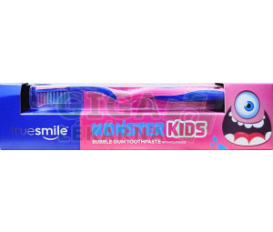 Truesmile zubní pasta Monster Kids Bubblegum 75ml + kartáček