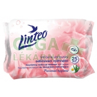 Fotka Ubrousky vlhčené Linteo Satin odličovací 25ks Obrázek Ubrousky vlhčené Linteo Satin odličovací 25ks