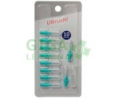 UBrush! - mezizubní kartáček - 0,9mm zelený