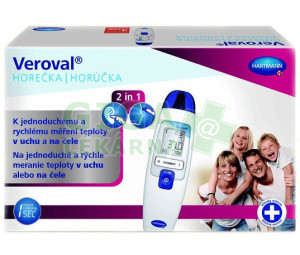 Veroval dotykový infračervený teploměr (DuoScan)