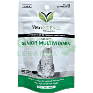 VetriScience Nu Cat Senior Multivitamin 30ks