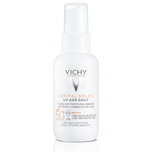 Fotka VICHY CAPITAL SOLEIL UV-AGE denní péče SPF50+ 40ml Obrázek VICHY CAPITAL SOLEIL UV-AGE denní péče SPF50+ 40ml