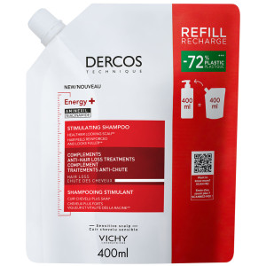 VICHY DERCOS Energy+ šampón náhradní náplň 400ml