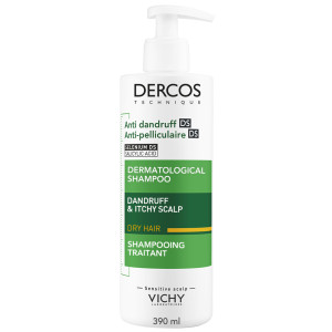 VICHY Dercos šampon lupy suché 390ml