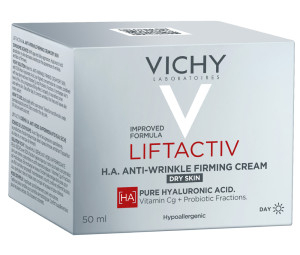VICHY LIFTACTIV H.A. zpevňující krém proti vráskám pro suchou pleť 50ml