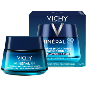 Fotka VICHY MINERAL89 hydratační noční krém 50ml Obrázek VICHY MINERAL89 hydratační noční krém 50ml