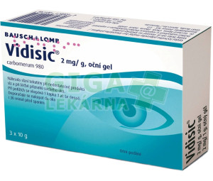 Vidisic gel opht.3x10g