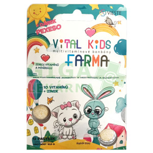 Vieste Vital Kids FARMA Multiv.bonbon.12tbl+pexeso