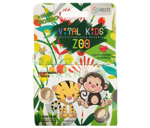 Vieste Vital Kids ZOO Multivit.bonbon.12tbl+pexeso