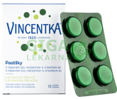 Vincentka pastilky bylinné 18ks