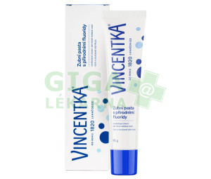 Vincentka zubní pasta s ovoc.příchutí 95g