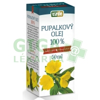 Virde Pupalkový olej 100% 50ml