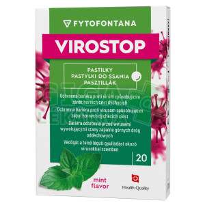 Virostop pastilky máta 20ks