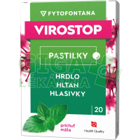 Obrázek Virostop pastilky máta 20ks