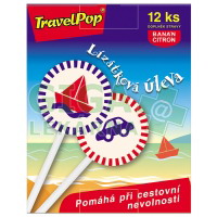 TravelPop lízátka na cestovní nevolnost 12ks