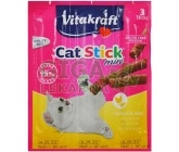 Vitakraft Stick mini cat - drůbež + játra 18g, 3ks