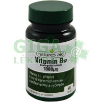 Fotka Vitamín B12 (1000mcg) tbl.90 - sublingvální Natures AID Obrázek Vitamín B12 (1000mcg) tbl.90 - sublingvální Natures AID