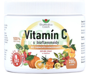 Vitamín C s bioflavonoidy 250g EKOMEDICA