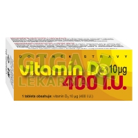 Vitamín D3 400 90 tablet Naturvita