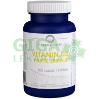 Obrázek Vitamin D3 FORTE 2000 I.U. 100tbl