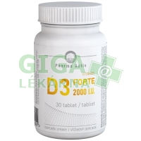 Vitamín D3 FORTE 2000 I.U. 30 tablet