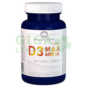 Vitamin D3 MAX 4000 I.U. 100 tablet