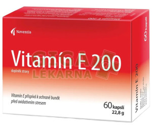 Vitamín E 200 cps.60
