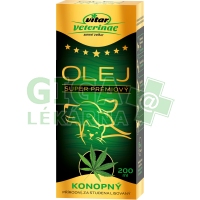 Vitar Veterinae Konopný olej 200ml