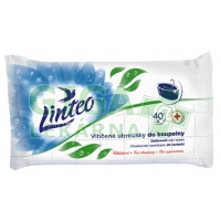Vlhčené ubrousky LINTEO Satin koupelnové 40ks