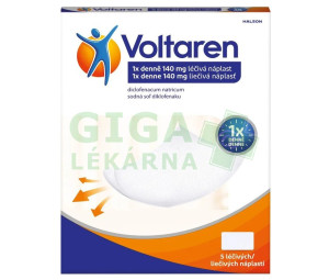 Voltaren 140mg Léčivá náplast emp.med. 5x140mg