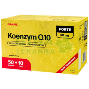 Walmark Koenzym Q10 Forte 60mg tob.50+10 Promo2025