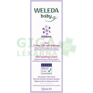 WELEDA baby DERMA Zklidňující SOS krém 3v1 50ml