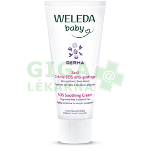 Fotka WELEDA baby DERMA Zklidňující SOS krém 3v1 50ml Obrázek WELEDA baby DERMA Zklidňující SOS krém 3v1 50ml