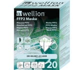 Obrázek Wellion FFP2 Mask respirátor 20ks