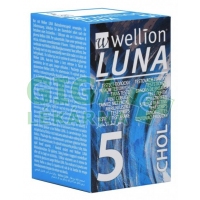 Wellion LUNA testovací proužky cholesterol 5ks