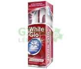 WHITE GLO Profesionální bělící pasta 150g+kartáček
