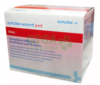 Wound pad modrý 6.25cmx4cmx2cm 10ks schülke