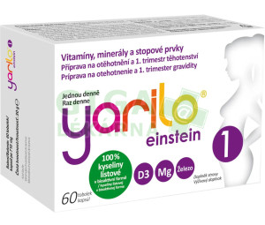 YARILO einstein 1 příprava na otěhotnění a 1.trimestr těhotenství tob.60