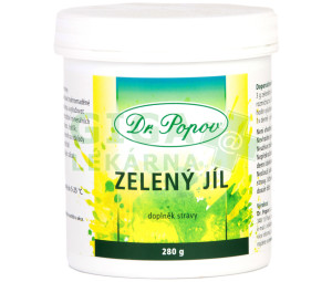 Zelený jíl 280g Dr.Popov