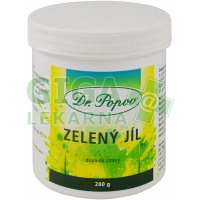 Fotka Zelený jíl 280g Dr.Popov Obrázek Zelený jíl 280g Dr.Popov