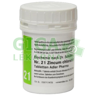 Zincum chloratum Svět esencí 400 tablet D12 (No.21)