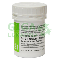 Fotka Zincum chloratum Svět esencí 400 tablet D12 (No.21) Obrázek Zincum chloratum Svět esencí 400 tablet D12 (No.21)