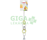 Zolux Hračka pro ptáky kroužky akryl