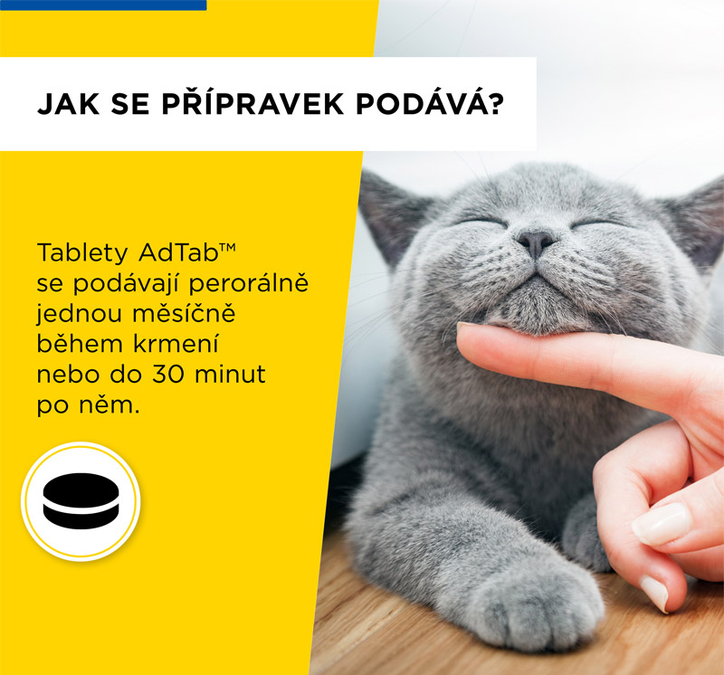 Jak se přípravek AdTab používá