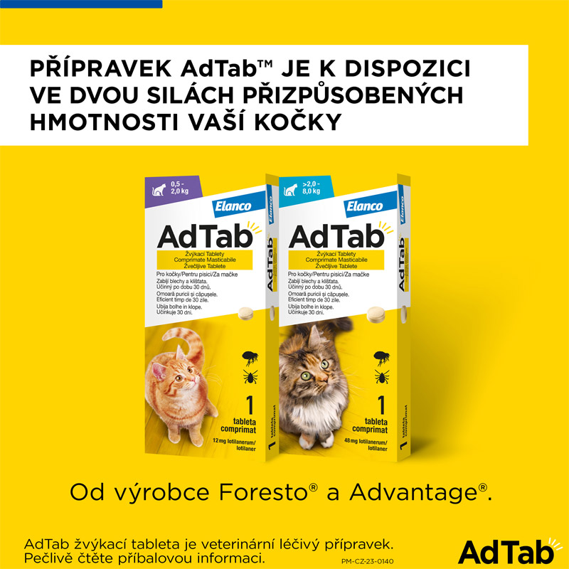 AdTab dostupná balení